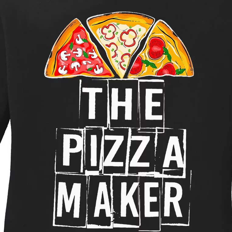 This Guy Makes The Best Pizza Maker Pizza Party Gifts Ladies Long Sleeve Shirt