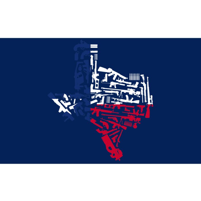 Texas gun map 2nd amendment Bumper Sticker