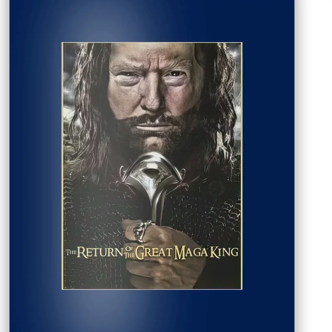 The Great Maga King Trump 2024 Poster