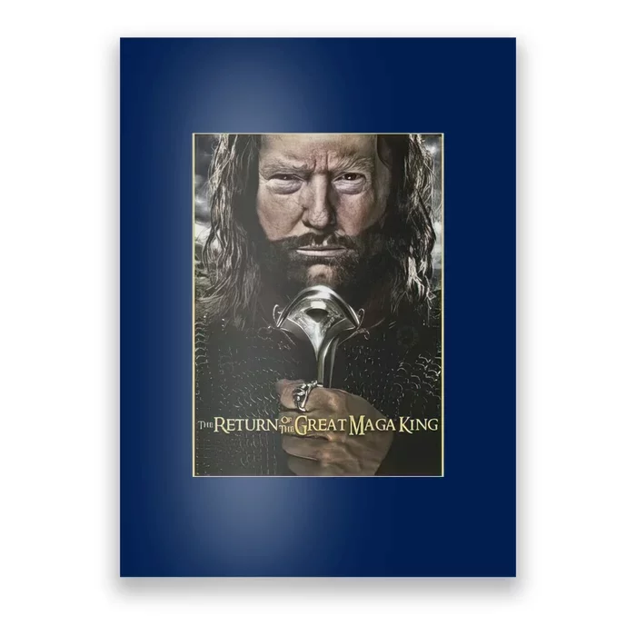 The Great Maga King Trump 2024 Poster