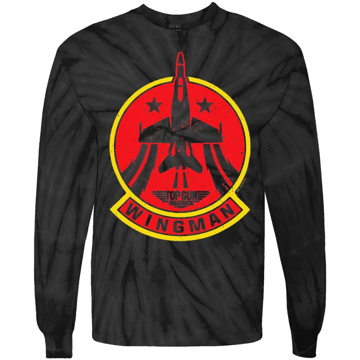 Top Gun Maverick Wingman Tie-Dye Long Sleeve Shirt