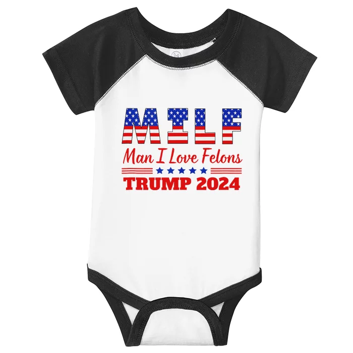 Trump Girl Milf 2024 Tank Top Infant Baby Jersey Bodysuit