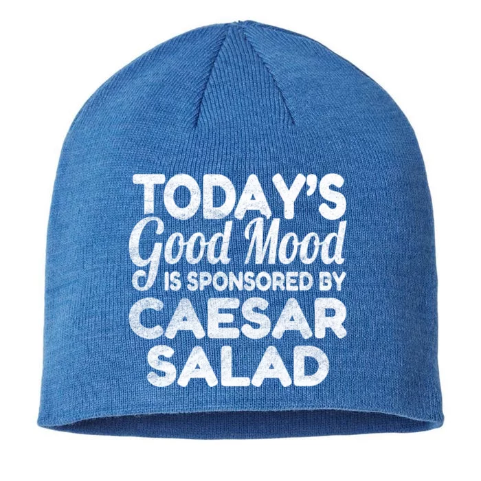 TodayS Good Mood Is Sponsored By Caesar Salad Gift 8 1/2in Sustainable Knit Beanie