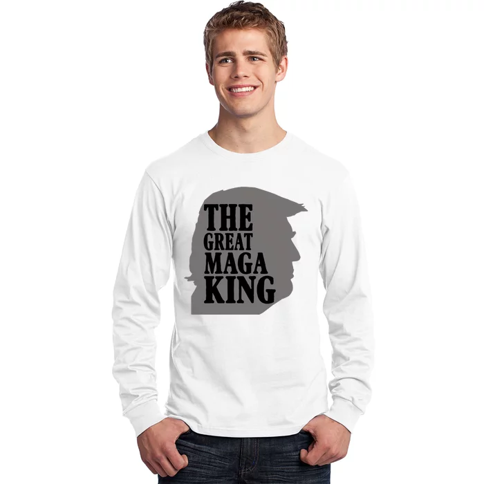 The Great Maga King Donald Trump Long Sleeve Shirt