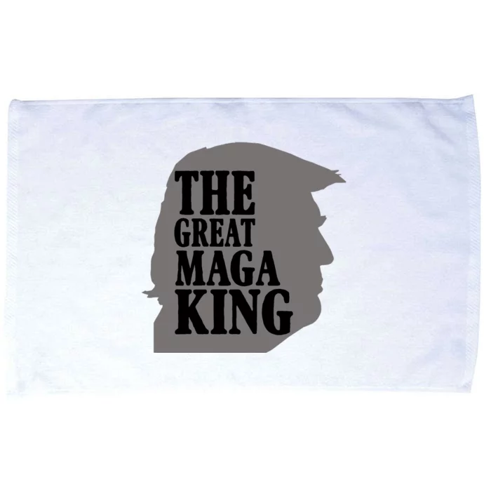 The Great Maga King Donald Trump Microfiber Hand Towel