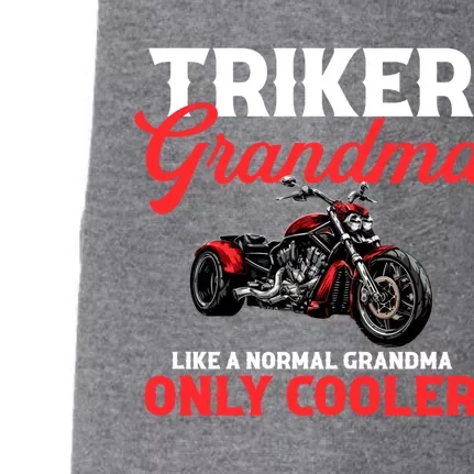 Triker Grandma Motorcycle Trike Gift Doggie 3-End Fleece Hoodie