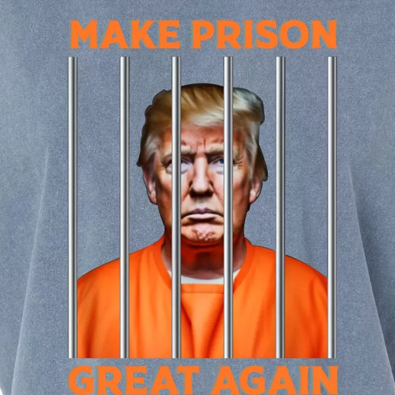 Trump Guilty Make Prison Great Again Donald Trump Garment-Dyed Women's Muscle Tee