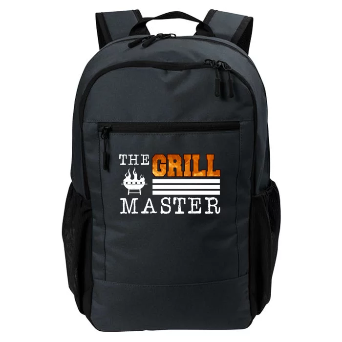 The Grill Master Bbq Barbecue Grillfather Grilling Sausage Gift Daily Commute Backpack