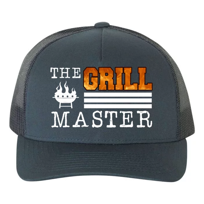 The Grill Master Bbq Barbecue Grillfather Grilling Sausage Gift Yupoong Adult 5-Panel Trucker Hat