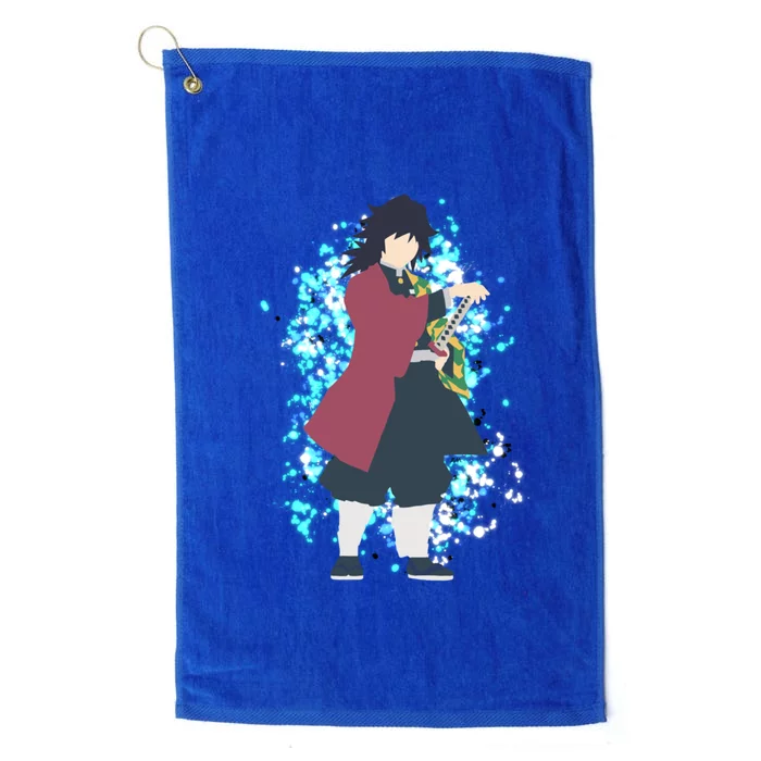 Tomioka Giyu Minimalist Style Platinum Collection Golf Towel