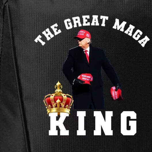 The Great MAGA King Trump 2024 USA City Backpack