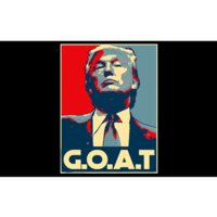 Trump Goat Middle Finger Election 2024 Republican Poster Bumper Sticker