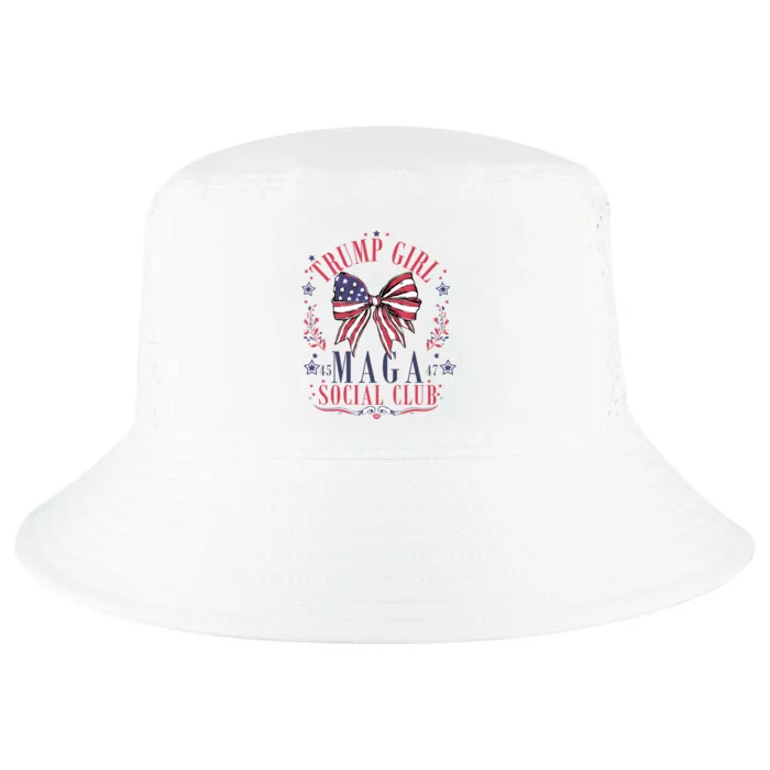 Trump Girl Maga Social Club Cool Comfort Performance Bucket Hat