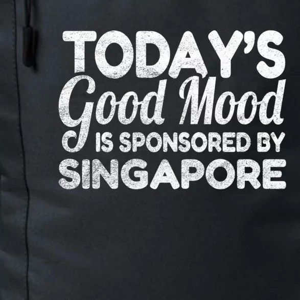 TodayS Good Mood Is Sponsored By Singapore Gift Daily Commute Backpack