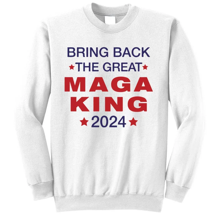 The Great Maga King Trump Ultra Maga Patriot Sweatshirt