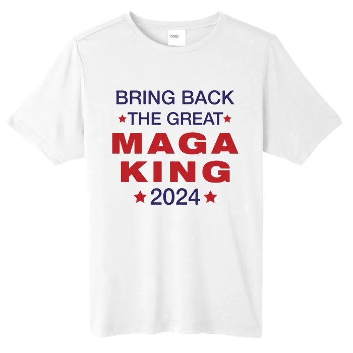 The Great Maga King Trump Ultra Maga Patriot ChromaSoft Performance T-Shirt