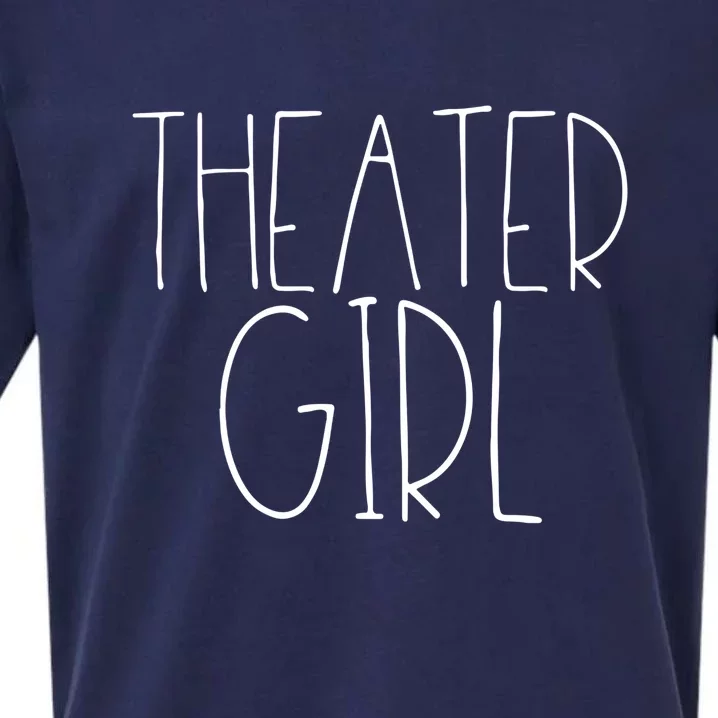 Theatre Girl Musical Fan Sueded Cloud Jersey T-Shirt