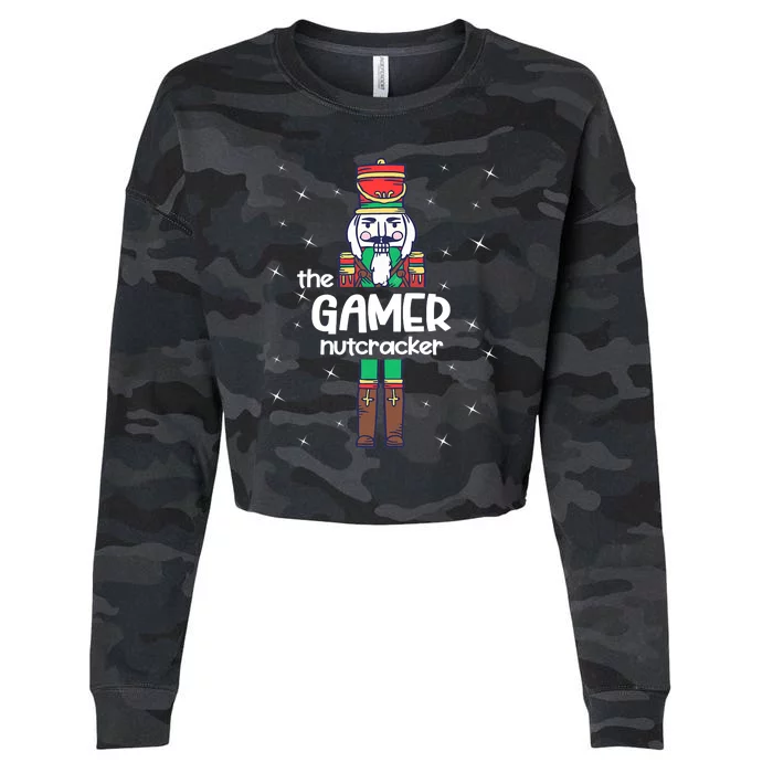 The Gamer Nutcracker Family Matching Christmas Pajama Cropped Pullover Crew