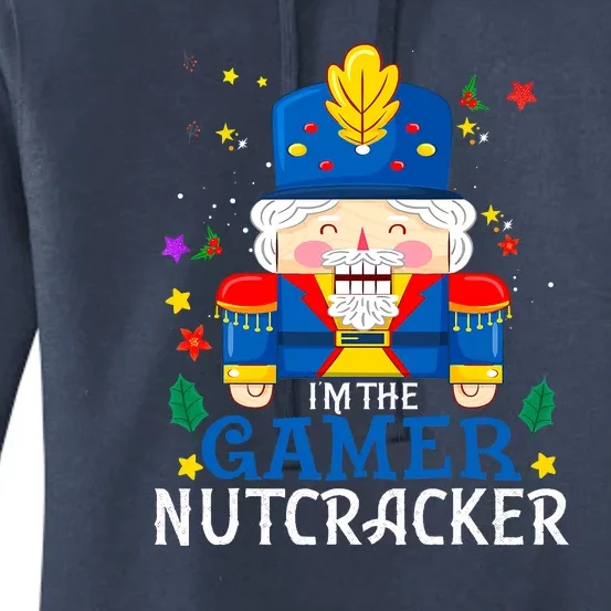 The Gamer Nutcracker Matching Family Christmas Pajama Gifts Women's Pullover Hoodie