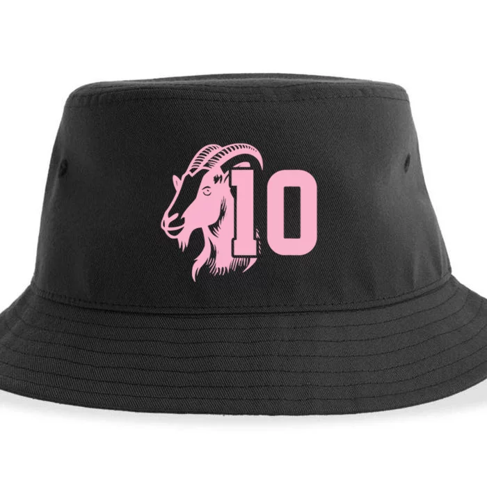 The Goat Number Ten Sustainable Bucket Hat