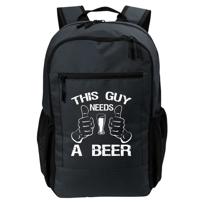 This Guy Needs A Beer Daily Commute Backpack