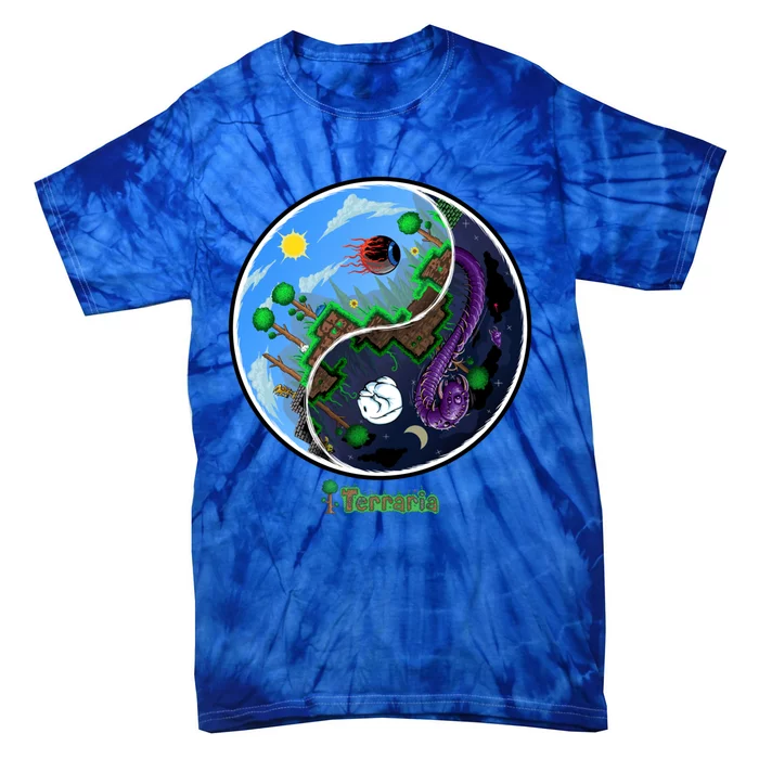 Terraria Gift: Night And Day Tie-Dye T-Shirt