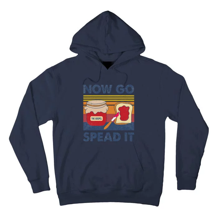 The Gospel Now Go Spread It Retro Tall Hoodie