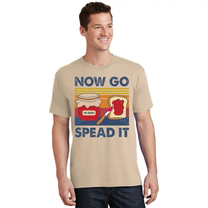 The Gospel Now Go Spread It Retro T-Shirt