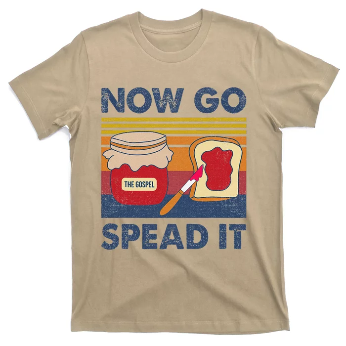 The Gospel Now Go Spread It Retro T-Shirt