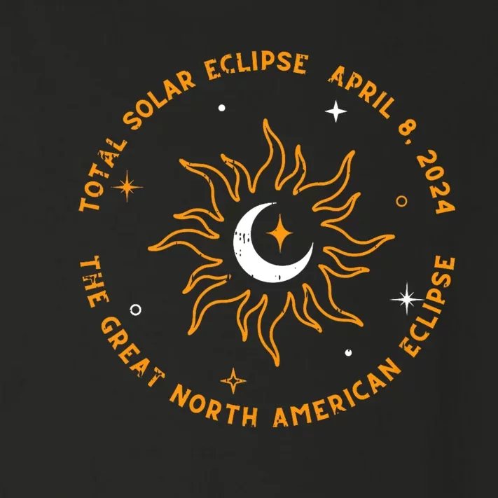 The Great North American Total Solar Eclipse April 8 2024 Toddler Long Sleeve Shirt