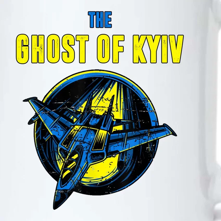 The Ghost Of Kyiv Ukraine Black Color Changing Mug