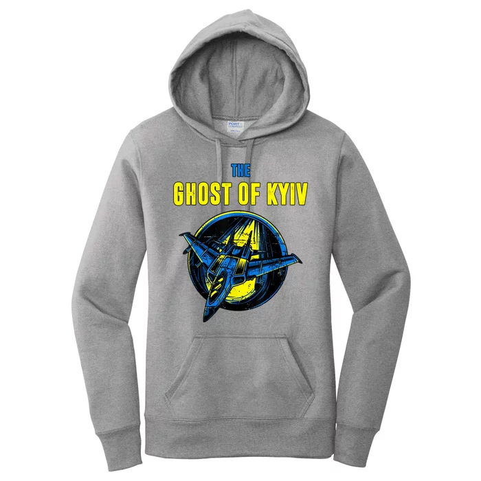 The Ghost Of Kyiv Ukraine Women's Pullover Hoodie