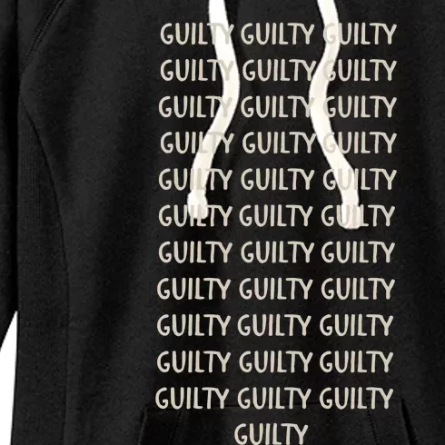 Trump Guilty On 34 Counts Donald Trump Women's Fleece Hoodie