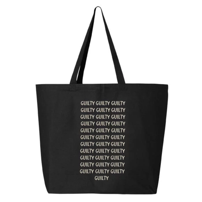 Trump Guilty On 34 Counts Donald Trump 25L Jumbo Tote