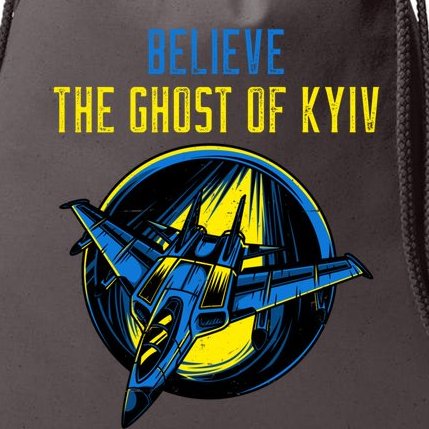 The Ghost Of Kyiv Shirt Believe Ukraine I Stand With Ukraine Drawstring Bag