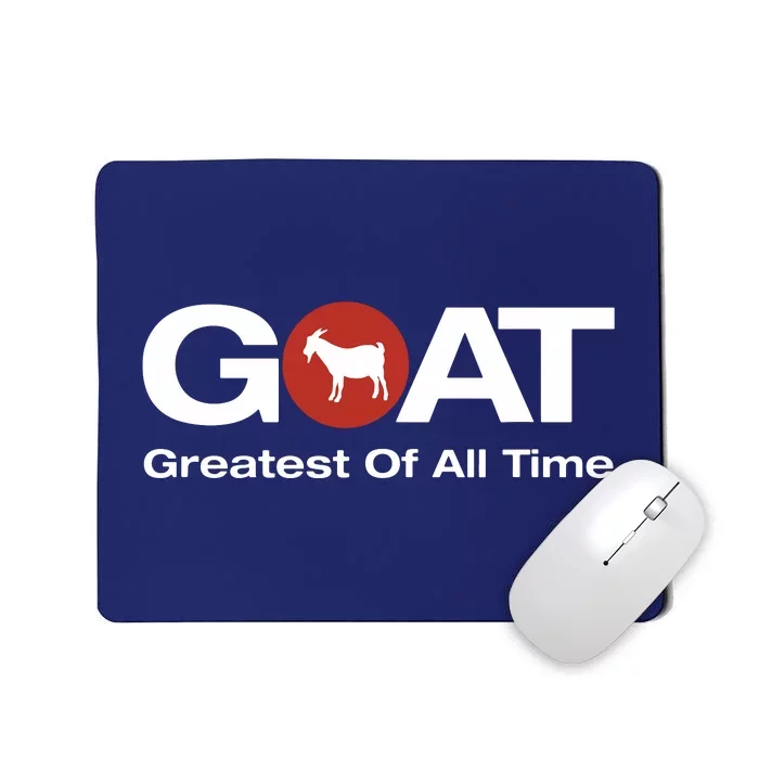 The Greatest Of All Time GOAT Design Mousepad