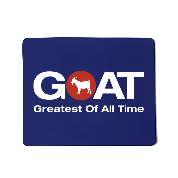 The Greatest Of All Time GOAT Design Mousepad