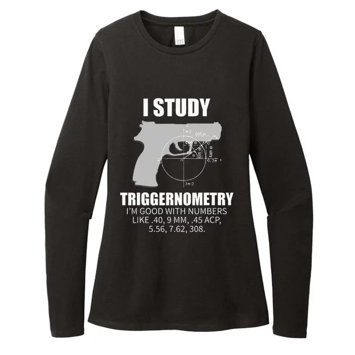 Triggernometry Gun Owner 2nd Amendment Rights Womens CVC Long Sleeve Shirt