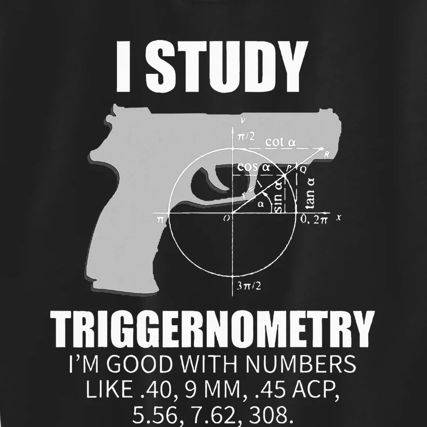 Triggernometry Gun Owner 2nd Amendment Rights Kids Sweatshirt