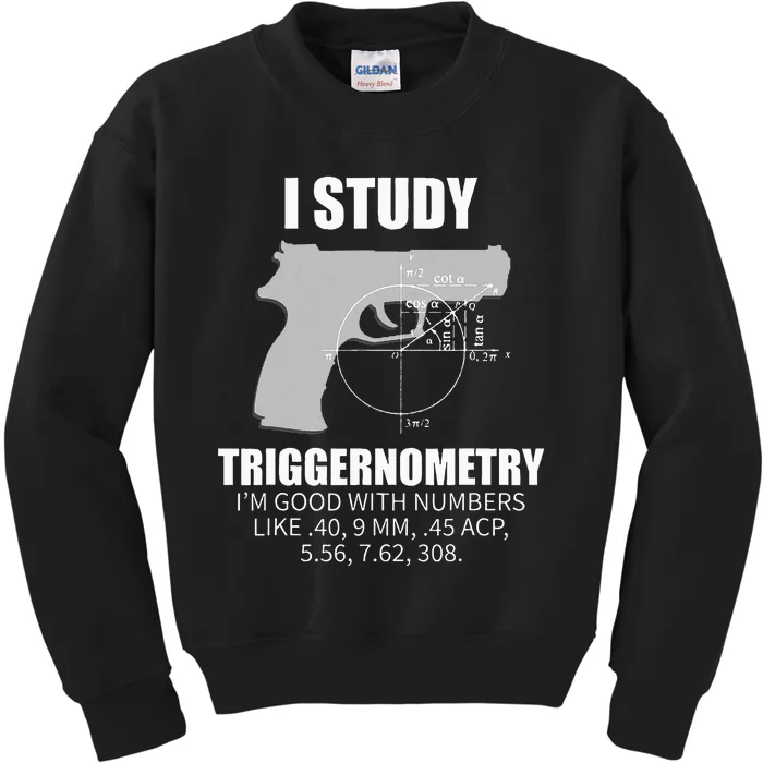 Triggernometry Gun Owner 2nd Amendment Rights Kids Sweatshirt