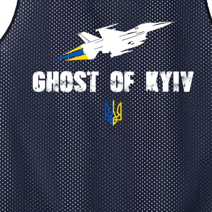 The Ghost Of Kyiv Fighter Pilot Military Stand With Ukraine Mesh Reversible Basketball Jersey Tank