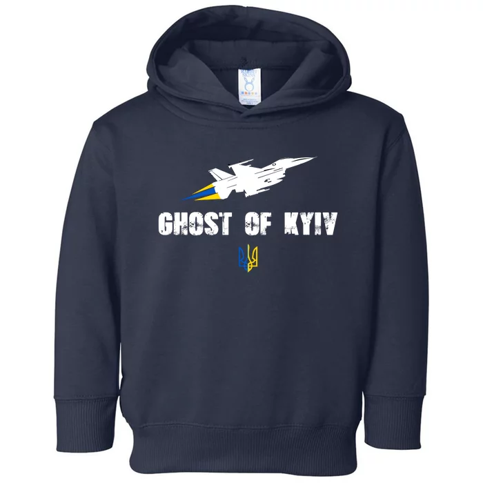 The Ghost Of Kyiv Fighter Pilot Military Stand With Ukraine Toddler Hoodie