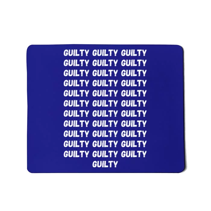 Trump Guilty On 34 Countstrump Verdict President 2024 Mousepad