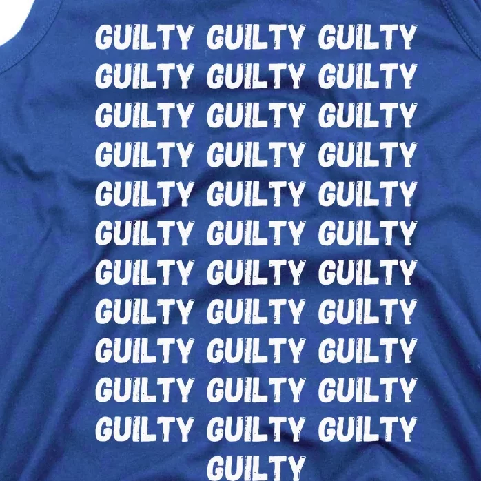 Trump Guilty On 34 Countstrump Verdict President 2024 Tank Top