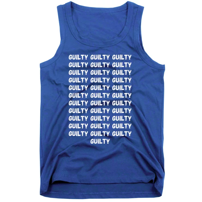 Trump Guilty On 34 Countstrump Verdict President 2024 Tank Top