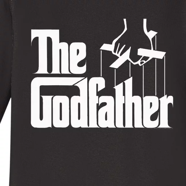 The Godfather Original White Title Baby Long Sleeve Bodysuit