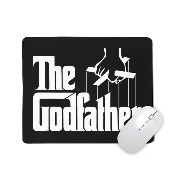 The Godfather Original White Title Mousepad