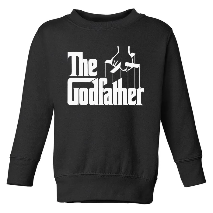 The Godfather Original White Title Toddler Sweatshirt