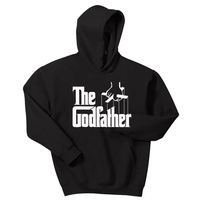 The Godfather Original White Title Kids Hoodie