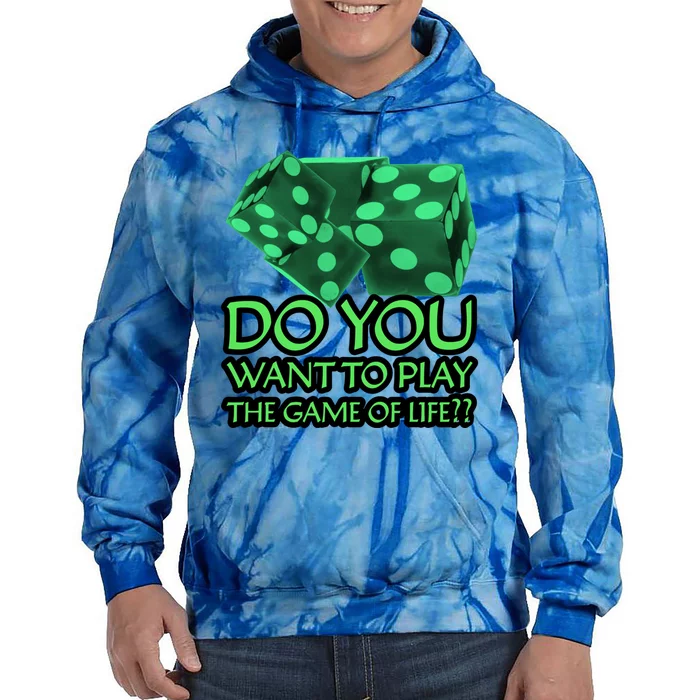 The Game Of Life Gift Tie Dye Hoodie